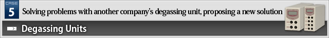 Case Study 5. Solving problems with another company’s Degassing Unit, proposing a new solution        