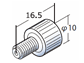 ETFE Ferrule Type (No.10-32UNF, OD 1/16 tubing)