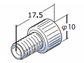 FLAT SEAL Series (1/4-28UNF, OD 3.0 mm or 1/8 tubing)