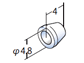 FLAT SEAL Series (1/4-28UNF, OD 3.0 mm or 1/8 tubing)