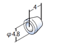 FLAT SEAL Series (1/4-28UNF, OD 3.0 mm or 1/8 tubing)