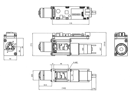 Outer Dimensions(VA-21A)